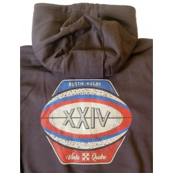 Sweat zippé Rugby XXIV